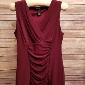 Ruched tank top